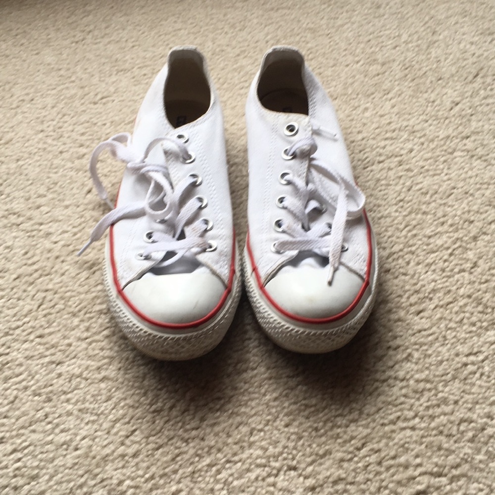 White Converse